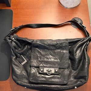 Frye CAMERON Black Leather HOBO / Shoulder Bag